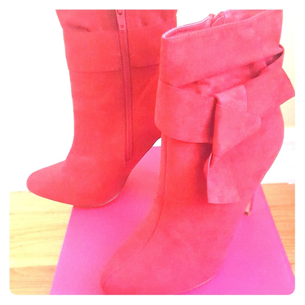 Red booties